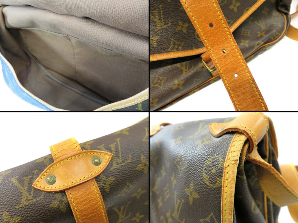 Louis Vuitton Monogram Bag Saumur Shoulder - Picture 3 of 6